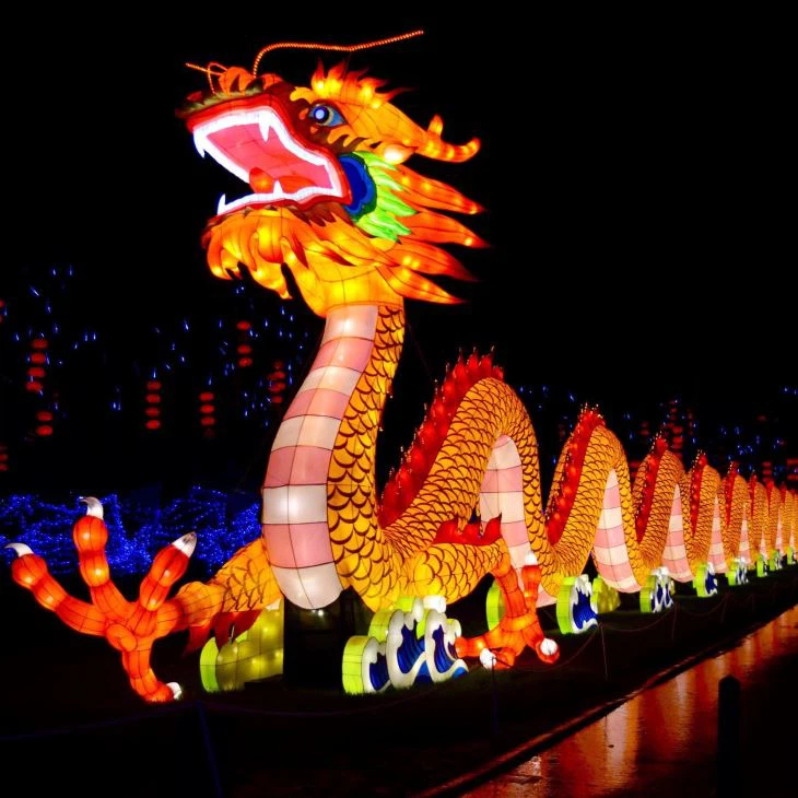 Popular Silk Cartoon Lanterns Duck Cartoon Lanterns For New Year Holiday