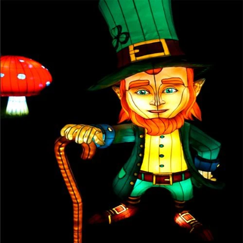 خوبصورت نئے سال کی سجاوٹ چینی لالٹین فیسٹیول