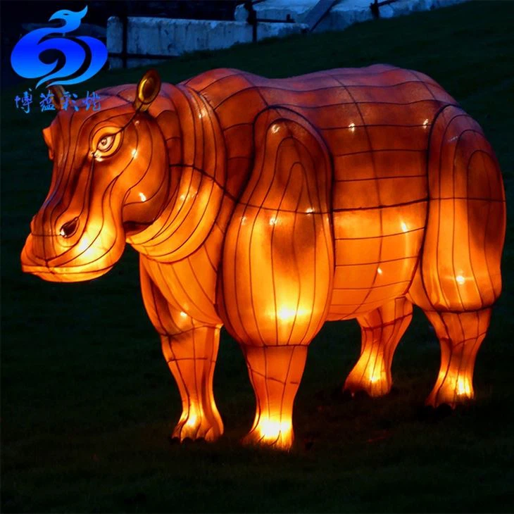 Theme Park Attractions New Year Silk Lantern Festival